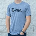 WOLF TOOTH Wolf палец на ноге sMens Strata Logo T-Shirt Heather Grey