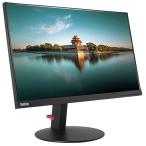 Lenovo ThinkVision P24q-10 液晶モニター 23.8インチワイド ブラック WQHD(2560×1440) IPSパネル 液晶ディスプレイ ディスプレイポート HDMI【中古】