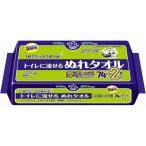 Tトイレに流せるぬれタオル76枚 袋 日本製紙クレシア