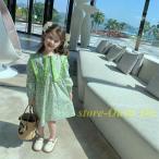 子供服 ワンピース 韓国子供服 キッズ 女の子 長袖ワンピース 花柄 フリル 冬服 子供ドレス 子ども服 お姫様 おしゃれ 可愛い カジュアル 90 100 110 120 130 14