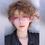カールウィッグ ウィッグ フルウィッグ 巻き毛 ショートウィッグ ショートヘア  パーマ 短髪