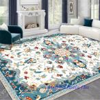 ショッピングモロッコ モロッコ柄 ラグ モダン ヴィンテージ風 カーペット 民族柄 リビングラグ インテリア 居間用 長方形 軽量 オールシーズン センターラグ 滑り止め ラグマット