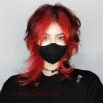  парик мужской женский Wolf cut красный black two-tone цвет Корея способ полный парик .. серия земля . серия режим серия жаростойкий парик wig Short 