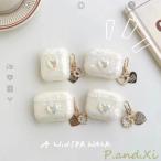 airpods pro ケース 韓国 airpods 第3世代 ケース airpods pro 第2世代 ケース airpods ケース シリコン シェル ハート チャーム おしゃれ かわいい