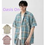 ネルシャツ メンズ 半袖シャツ 男女兼用 レディース カジュアルシャツ トップス チェック柄シャツ おしゃれ 夏物 半袖 胸ポケットプレゼント