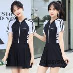  женский купальный костюм короткий рукав One-piece + плавание брюки 2 позиций комплект casual body type покрытие женщина плавание одежда для взрослых морская вода . бассейн горячие источники resort si- боковой отдых 