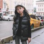 ショッピング韓国子供服 韓国子供服 中綿ダウンベスト 女の子 子供服 おしゃれ 中綿ダウンベスト ミディアム丈 中綿ベスト 厚手 保温 子供アウター キッズ  秋冬新作 100-160cm