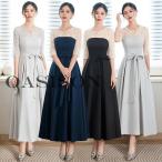 ショッピングマキシワンピ お呼ばれ 結婚式 ワンピース マキシワンピ パーティー ドレス フォーマル 大きいサイズ デート ゆったり 女子会