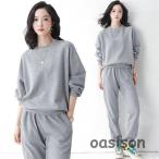  верх и низ в комплекте женский выставить вырез лодочкой верх стрейнер низ спорт одежда длинный рукав брюки-джоггеры длинные брюки 