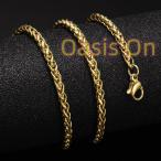 ta- Ran to цепь колье вязаный металл аллергия соответствует Gold хирургический нержавеющая сталь 316L аксессуары 