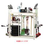 農具収納棚 エコノミータイプ MRN-115C エムケー（MK） 幅176cm×奥行48.5cm×高さ174cm
