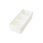  Like ito(like-it) кейс для хранения выдвижной ящик внутри регулировка tray одежда перегородка . место хранения Ran Jerry кейс перегородка . доска 2 листов имеется примерно ширина 14x внутри 33x высота 9.5cm белый 