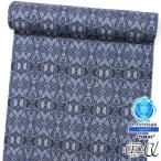 セオαゆかた　trceoy-222　紺系/幾何模様【洗える浴衣】【洗える着物】【夏着物浴衣兼用】