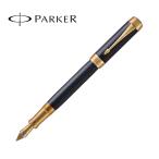 パーカー 万年筆 デュオフォールド プレステージ ブルーシェブロンGT センテニアル ペン先M 中字 DUOFOLD 筆記具 PARKER