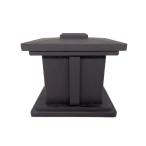 ミニ厨子 小型厨子 柿渋塗 木製 舎利箱 仏像入れ 仏像置き 観音扉 厨子