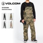 ショッピングボルコム ボルコム ビブパンツ メンズ スノーウェア  ROAN BIB OVERALL 2025 SNOW スノーボード スキー 防寒 スノボウェア スキーウェア G1352508 SALE12 VOLCOM