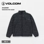 ボルコム メンズ ダウンジャケット WEESTONE PUFF JACKET 2024 FALL モックネック ミドル丈 撥水 防寒 軽量 暖かい A1632401 ラスト1点 ラスト1点 VOLCOM SUF