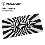 VOLCOM/ボルコム メンズ ビーチタオル バスタオル アウトドア プール 海 水遊び 川 ロゴ ブランド タオル モノクロ VMXX013ZYW
