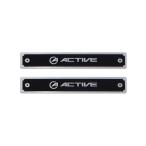 在庫有り ACTIVE アクティブ ACTIVE サブフレーム用メタルステッカー(2枚入) 1999126