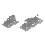 正規品 KATO カトー HOゲージ DE10JR貨物更新色 動力台車 1-705D1