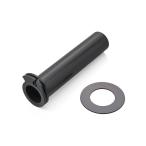 在庫有り DAYTONA デイトナ バイク用 スロットルスリーブ スーパーカブ50/110等 フラットスロットルスリーブ ホンダ-0 スペーサー付き 61628