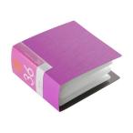 （まとめ）バッファローCD＆DVDファイルケース ブックタイプ 36枚収納 ピンク BSCD01F36PK 1個〔×10セット〕