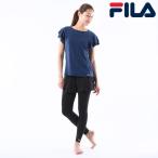 水着 フィラ フィラ レディース 女性 フィラタンキニ 4点セット 水陸両用 スポーツ 速乾素材短パン Tシャツアウトレットクリアランスセール
