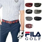 メンズ ゴルフベルト ゴルフ小物 メッシュベルト FILA フィラ ベルト穴なし 普段も使える コンペ景品におすすめ 741951