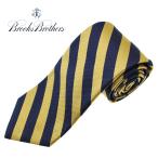  Brooks Brothers галстук BROOKS BROTHERS шелк Thai полоса America производства Gold темно-синий 