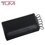 TUMI чехол для ключей Tumi 6 полосный брелок для ключа шероховатость палочка нейлон натуральная кожа ID LOCK футляр для карточек чёрный черный 