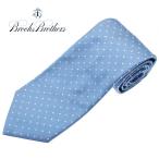 Brooks Brothers галстук BROOKS BROTHERS полька-дот точка рисунок шелк Thai America производства голубой бледно-голубой 