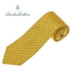  Brooks Brothers галстук BROOKS BROTHERS полька-дот точка рисунок шелк Thai America производства желтый желтый 