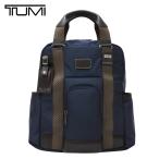 TUMI рюкзак Tumi большая сумка PC место хранения рюкзак натуральная кожа шероховатость палочка нейлон темно-синий 