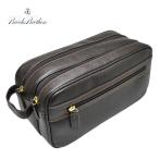  Brooks Brothers ручная сумочка BROOKS BROTHERS кожа сумка клатч чай Brown [ Ame тигр ]