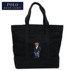  Ralph Lauren большая сумка Polo Bear -POLO RALPH LAUREN мужской женский для мужчин и женщин парусина "мамина сумка" чёрный черный 