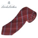  Brooks Brothers галстук BROOKS BROTHERS Makers and Merchants шелк в клетку America производства Италия тканый балка gun ti