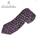  Brooks Brothers галстук BROOKS BROTHERS Makers and Merchants золотой флис peiz Lee шелк America производства Италия тканый лиловый 