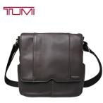 TUMI сумка Tumi сумка на плечо натуральная кожа наклонный .. чай Brown [60100 B][ маленький Cross корпус ][ бесплатная доставка ]