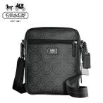 Coach мужской сумка на плечо COACH OP искусство полет сумка Cross корпус наклонный .. сумка черный уголь [70302 SBKCQ][ outlet ][ бесплатная доставка ]