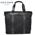  Cole Haan Cole Haan большая сумка мужской хлопок натуральная кожа 2WAY портфель чёрный черный для мужчин и женщин [F10223][ бесплатная доставка ]