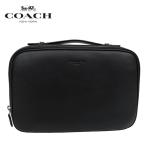  Coach мужской ручная сумочка COACH клатч сумка натуральная кожа чёрный черный 