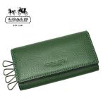  Coach мужской чехол для ключей COACH MENS F63414 signature натуральная кожа 4 полосный чехол для ключей зеленый зеленый [ outlet ]