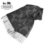  Coach muffler COACH палантин F77673 Италия производства кашемир . мужской женский для мужчин и женщин [ signature C muffler ][ outlet ][ бесплатная доставка ]