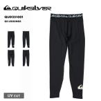 クイックシルバー ラッシュガード レギンス メンズ QS LEGGINGS 2025 SPRING JP タイツ ラッシュレギンス 水着 シンプル 黒 QUD251001 QUIKSILVER SUF
