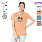 ROXY/ロキシー レディース 半袖 半そで Tシャツ ティーシャツ トップス ロゴ RST211074