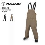 ショッピングボルコム VOLCOM/ボルコム メンズ スノーウェア ビブパンツ G1352410 スノーパンツ スノーウェア スノーボードウェア スキーウェア 下 防寒