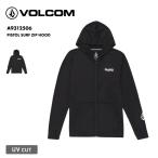 ボルコム ラッシュガード メンズ ジップパーカー PISTOL SURF ZIP HOOD 2025 SPRING ルーズフィット フーディ フード付き UVカット 紫外線対策 A9312506 VOLCOM