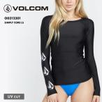 ボルコム ラッシュガード レディース 長袖 Tシャツ UVカット 紫外線対策 紫外線カット 袖プリント 水着 海 O0312301 VOLCOM SUF