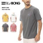 ショッピングビラボン BILLABONG/ビラボン メンズ 半袖 Tシャツ ARCH ONE TIME 2023 SUMMER バックプリント ロゴ カットソー 春夏 半そで トップス BD011-242