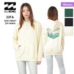 ショッピングビラボン ビラボン レディース ジップアップパーカー 長袖 ジップパーカー フーディー バックロゴ BC014-018 BILLABONG SUF